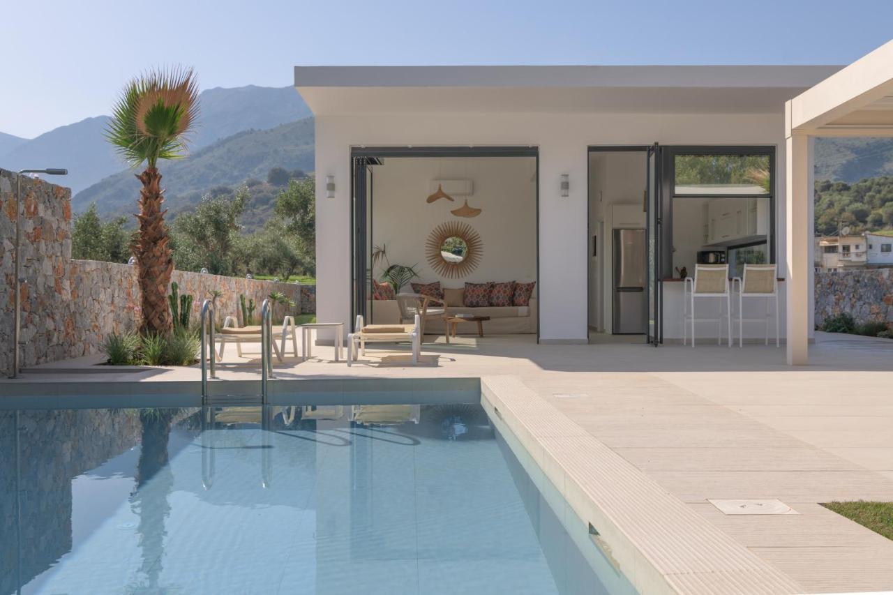 Pelagias Villa Lefka With Heated Pool Mathés Esterno foto