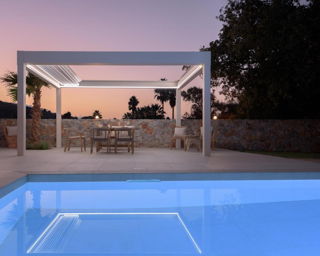 Pelagias Villa Lefka With Heated Pool Mathés Esterno foto
