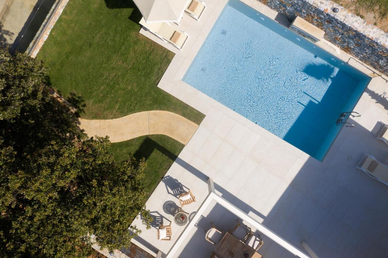 Pelagias Villa Lefka With Heated Pool Mathés Esterno foto