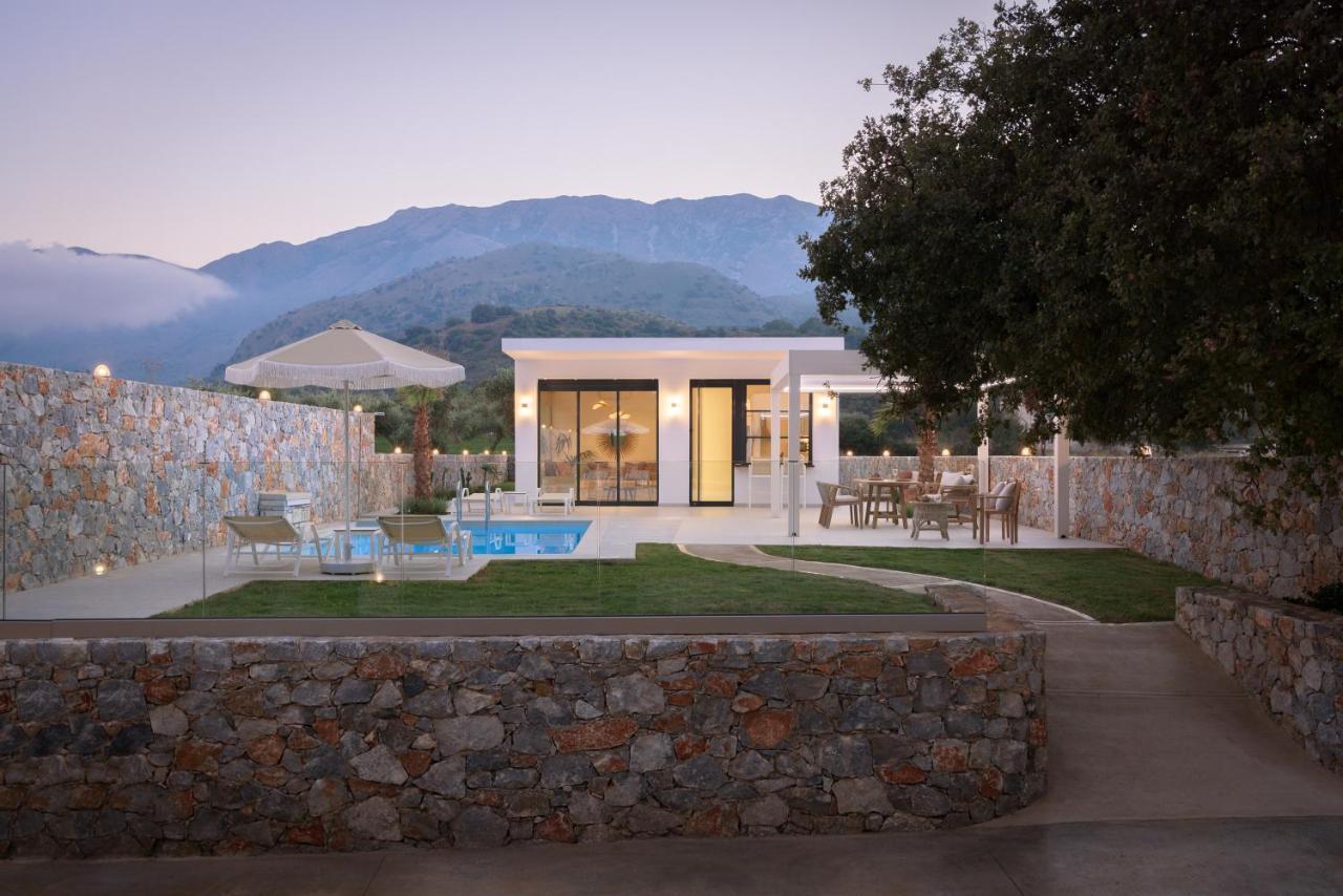 Pelagias Villa Lefka With Heated Pool Mathés Esterno foto