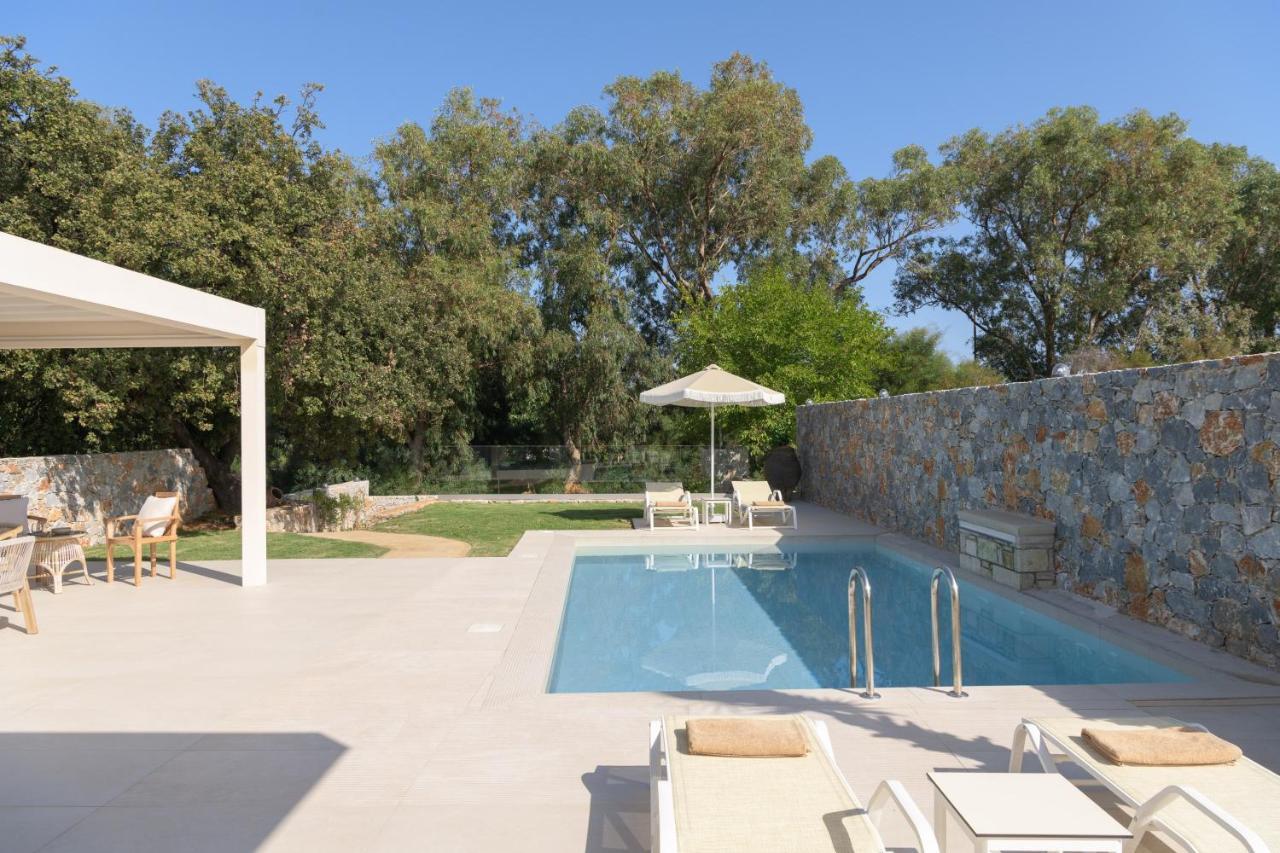Pelagias Villa Lefka With Heated Pool Mathés Esterno foto