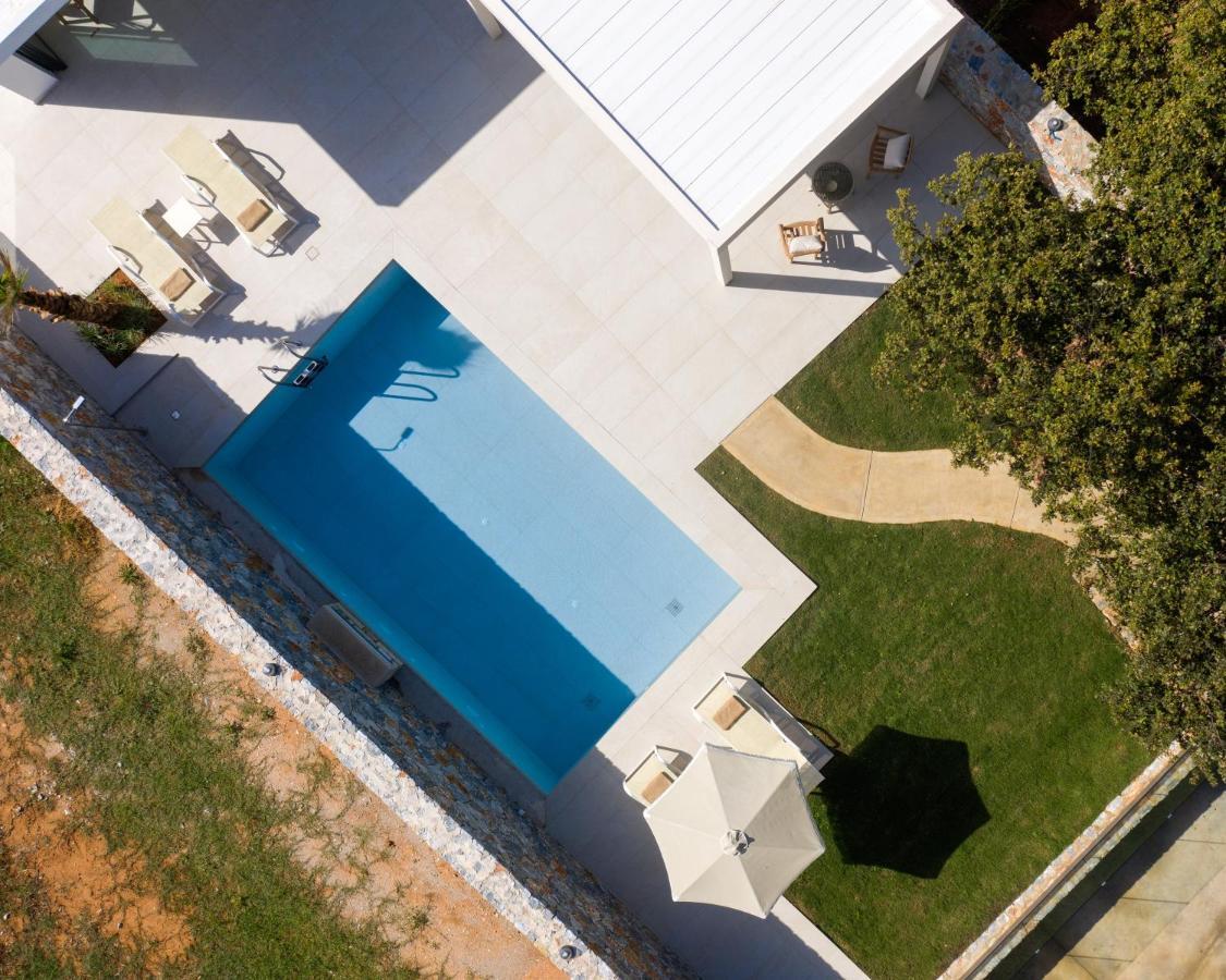 Pelagias Villa Lefka With Heated Pool Mathés Esterno foto