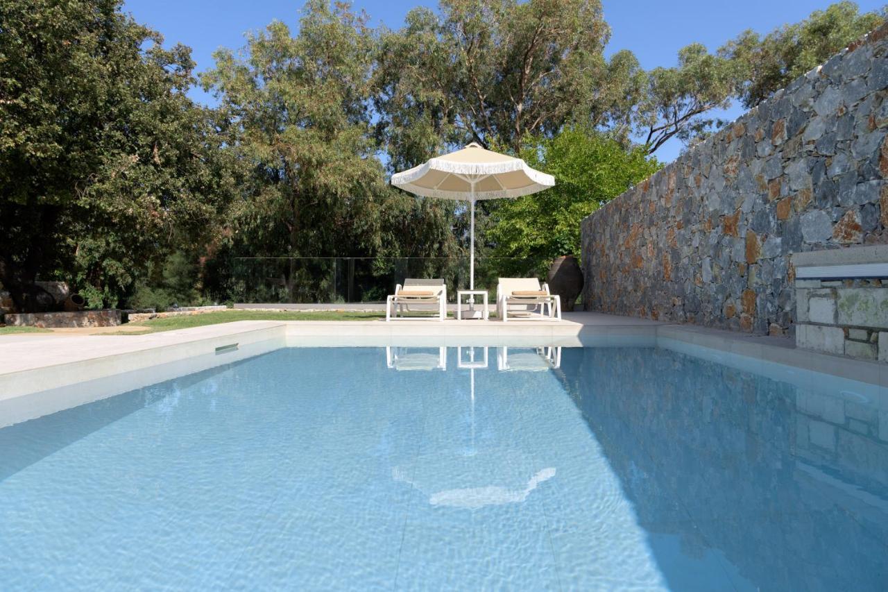 Pelagias Villa Lefka With Heated Pool Mathés Esterno foto