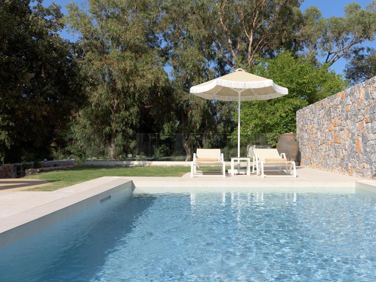 Pelagias Villa Lefka With Heated Pool Mathés Esterno foto