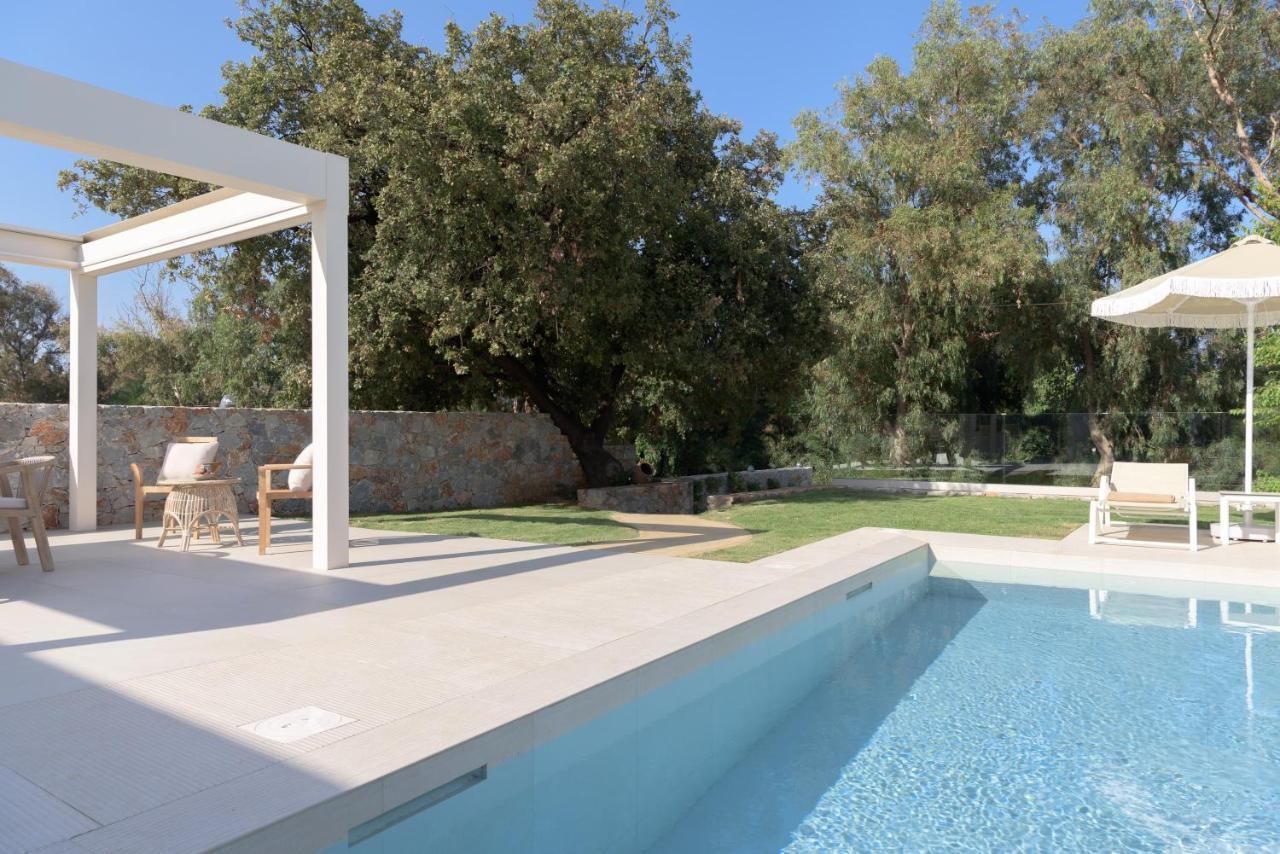 Pelagias Villa Lefka With Heated Pool Mathés Esterno foto