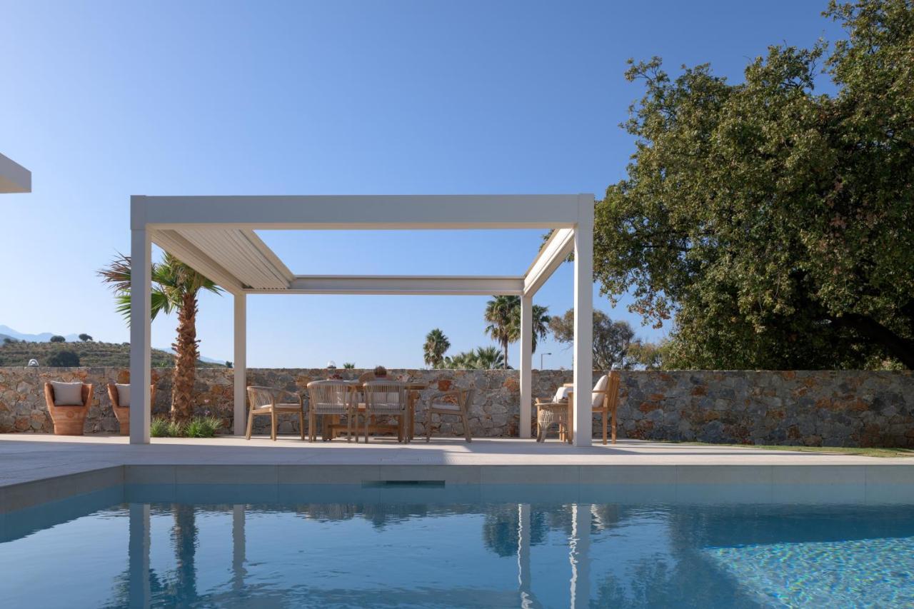 Pelagias Villa Lefka With Heated Pool Mathés Esterno foto