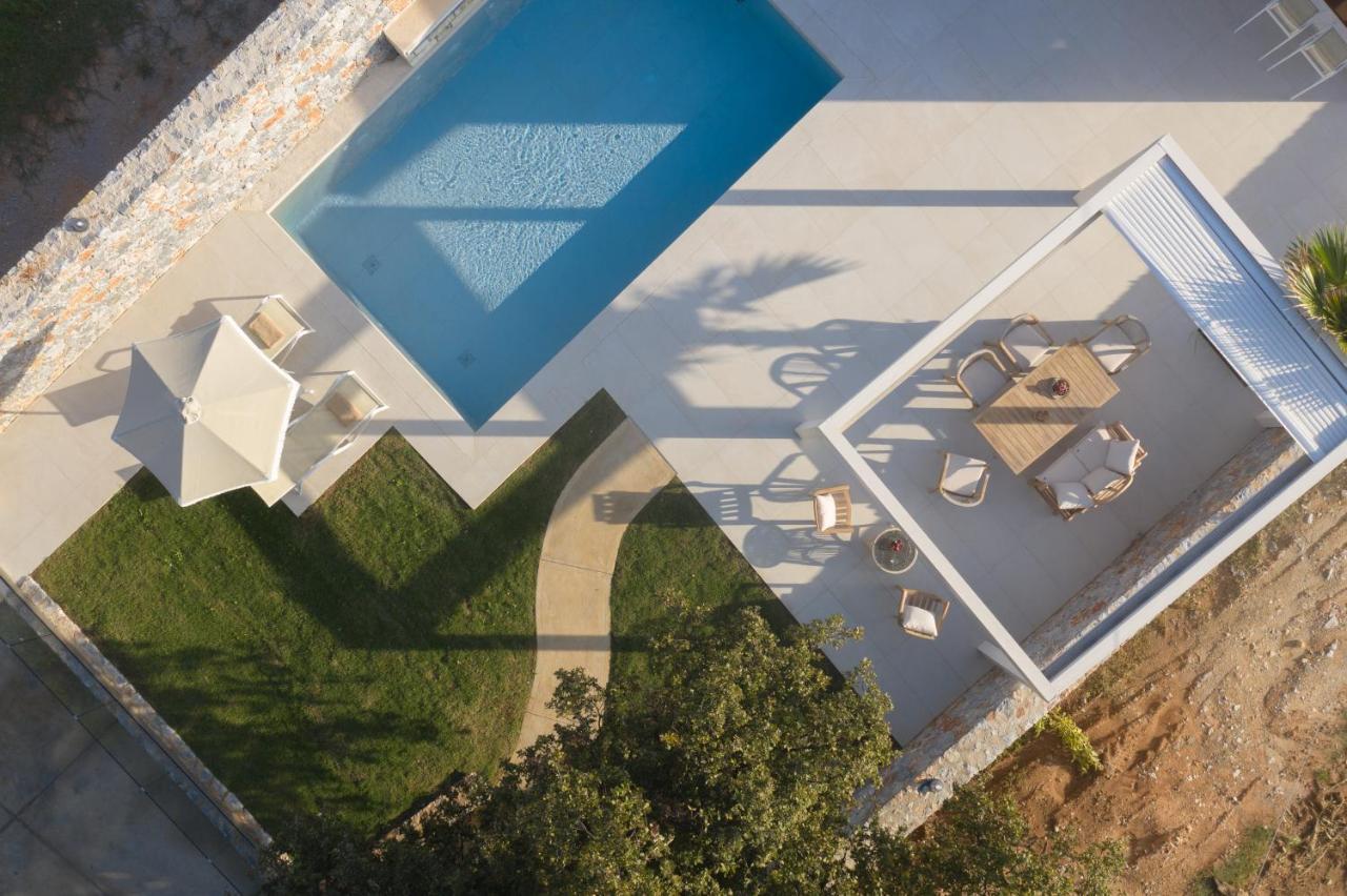 Pelagias Villa Lefka With Heated Pool Mathés Esterno foto