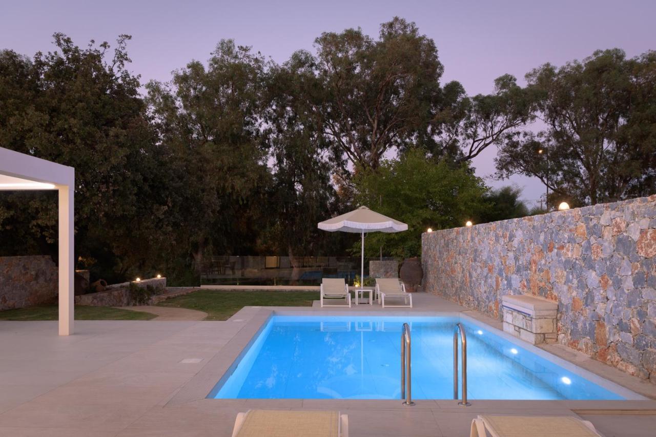 Pelagias Villa Lefka With Heated Pool Mathés Esterno foto